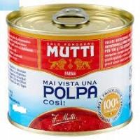 Mutti pulpa 210 g mała puszka na rynek włoski