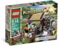 LEGO 6918 ATAK NA KUŹNIĘ KINGDOMS ZAMEK NOWE UNIKAT MISB CAS492 CAS493