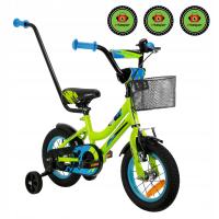 ДЕТСКИЙ ВЕЛОСИПЕД 12 ДЮЙМОВ ВЕЛОСИПЕД ДЛЯ МАЛЬЧИКА КОРЗИНА И НАПРАВЛЯЮЩАЯ БЕСПЛАТНО