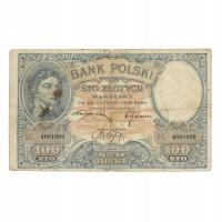 Polska , II RP - Bank Polski - 100 zł Kościuszko 1919 ser. SC