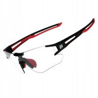 ROCKBROS Okulary Rowerowe Przeciwsłoneczne z Fotochromem UV400 + Etui 10125