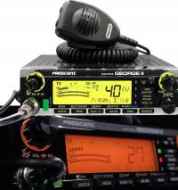 PRESIDENT GEORGE II CB radio AM/FM/SSB export rozblokowany