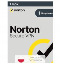 Norton Secure VPN 2024 1 st. / 12 miesięcy ESD