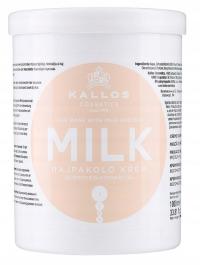 Kallos Kjmn молочная маска с молочными белками 1000 мл