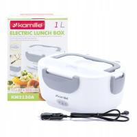 ЭЛЕКТРИЧЕСКИЙ ЛАНЧ БОКС-ТЕРМОС АВТОМОБИЛЬНЫЙ KAMILLE