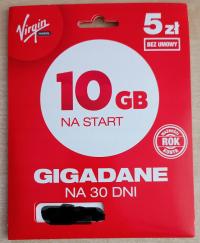 Стартер Virgin 5 PLN пакет 10шт.