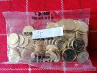 2 гр Пенни 2021 - мешочки с монетным двором