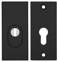 AXA Rozeta do klamki ROYAL kolor F8 czarna, wersja krótka 117mm FLEX