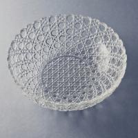 PIĘKNA ZABYTKOWA MISA SZKLANA huta Walther lata 20-te XX wieku