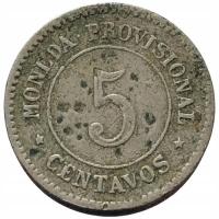 44685. Peru - 5 centavo - 1879r.