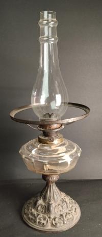 ANK STARA PRZEDWOJENNA LAMPA NAFTOWA WĘGRY BUDAPESZT duża