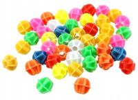 KORALIKI NA SZPRYCHY ROWEROWE KOLOROWE KULKI OZDOBNE NA KOŁO ROWEROWE 36X