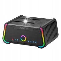 Fideco Stacja Dokująca Kloniwania Dysków Hdd Ssd Sata 2.5 3.5 Usb 3.0Led