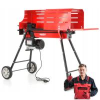 ЭЛЕКТРИЧЕСКАЯ ГИДРАВЛИЧЕСКАЯ МАШИНА ДЛЯ ИЗМЕЛЬЧЕНИЯ ДРЕВЕСИНЫ HECHT 676 7 ТОНН