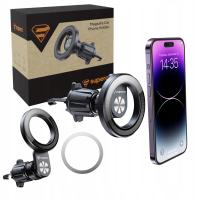 Uchwyt na kratkę nawiewu SUPERO czarny