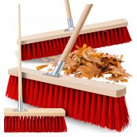 MIOTŁA SZCZOTKA ULICÓWKA 50CM ZMIOTKA DO ZAMIATANIA Z TRZONKIEM