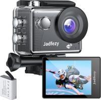 Jadfezy kamera sportowa ekran LCD 5.1 cm 1080p WiFi Ultra HD wodoodporna