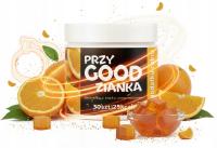 GALARETKA Pomarańczowa KETO FIT Z OWOCAMI LIO 30x DESER 225g Bez Cukru