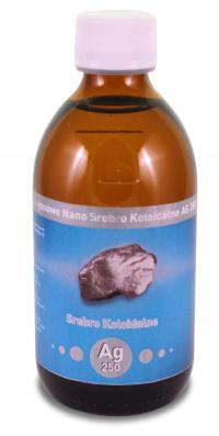 Niejonowe Nano Srebro koloidalne 25 ppm 300 ml Vitacolloids