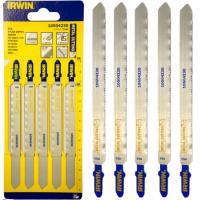 BRZESZCZOTY do wyrzynarki HSS do Cięcia Metalu 132mm 318A 5szt IRWIN