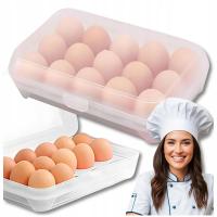 КОНТЕЙНЕР ДЛЯ ЯИЦ, ОРГАНАЙЗЕР ДЛЯ ЯИЦ, КОРОБКА ДЛЯ ХОЛОДИЛЬНИКА, ГЕРМЕТИЧНАЯ КОРОБКА ДЛЯ 15 ЯИЦ