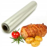 Rękaw do pieczenia 50m mięsa ryb z klipsami na rolce foliowy przezroczysty