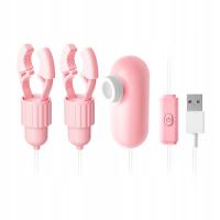 ВИБРАЦИОННЫЕ ЗАЖИМЫ ДЛЯ СОСКОВ С ФУНКЦИЕЙ ВСАСЫВАНИЯ С ПИТАНИЕМ ОТ USB