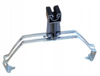 Uchwyt odgromowy na gąsior SIMPLA |DOMINO ocynkowany - podpora zwodu Fi6-8