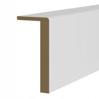 МДФ решетка для кабельных труб оболочка карниз корпус белый H120mm-2x120cm