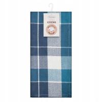 KOMPLET 2 ŚCIERECZEK KUCHENNYCH MONA 50X70 NIEBIESKI