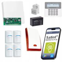 SATEL PERFECTA СИГНАЛИЗАЦИЯ С МОДУЛЕМ IP 4 ДЕТЕКТОРЫ ДВИЖЕНИЯ BOSCH ПРИЛОЖЕНИЕ ДЛЯ ТЕЛЕФОНА