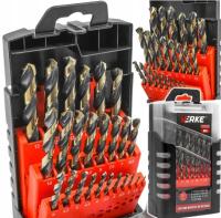 Сверла по металлу сталь набор сверл 1-13 мм 25шт HSS сильный твердый острый