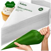 RĘKAW CUKIERNICZY 25x35cm Dekorator Worki JEDNORAZOWE 100szt rozmiar XL