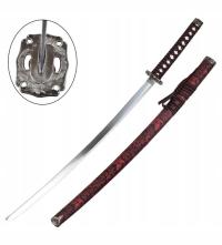Miecz samurajski katana Hattori Hanzo Red HH029 Rosso