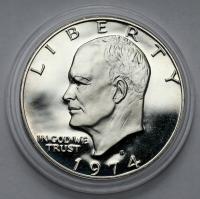 217. USA SREBRO 1 dolar 1974-S