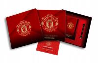 MANCHESTER UNITED PREZENT ZESTAW Kalendarz 2026 ścienny książkowy długopis