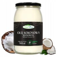 Натуральное рафинированное кокосовое масло идеально подходит для жарки выпечки приготовления пищи