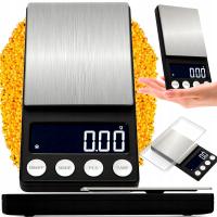 Точные весы для ювелирных изделий 500 г 0,01 г прецизионные кухонные бытовые с подсветкой