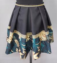 Fartuszek kuchenny zapaska cyrkonie glamour szycie