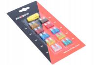 Maxgear bezpieczniki płytkowe MIDI zestaw 5A-30A komplet 10 szt