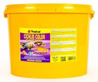 Tropical Cichlid Color Podstawowy pokarm dla pielęgnic wszystkożernych 11L