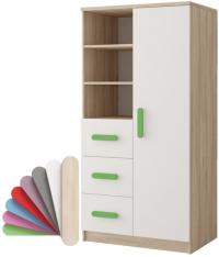 Детская молодежная мебель SMYK 05 книжный шкаф 80 ящик SONOMA производитель