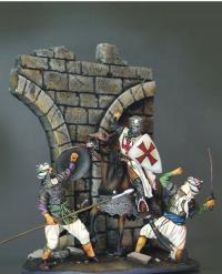 54 мм Битва при акке 1189 м модель 32105