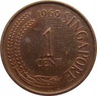 227. Singapur 1 Cent 1969