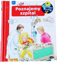 POZNAJEMY SZPITAL KSIĄŻKA Z OKIENKAMI WYDAWNICTWO SAM