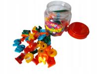 Магнитные буквы в банке