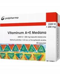 Vitaminum A E 40 капсул Medana