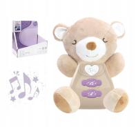 MIŚ INTERAKTYWNY DO USYPIANIA PRZYTULANKA ŚWIECĄCY MUZYKA LAMPKA FUNMUCH