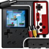 Mini Przenośna Konsola Retro 400 Gier GameBoy Dodatkowy Pad na 2 Osoby