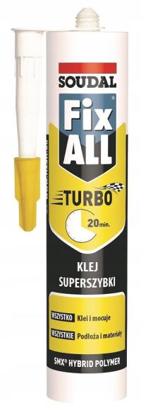 Soudal Klej Fix All Turbo Uszczelniacz 290 ml